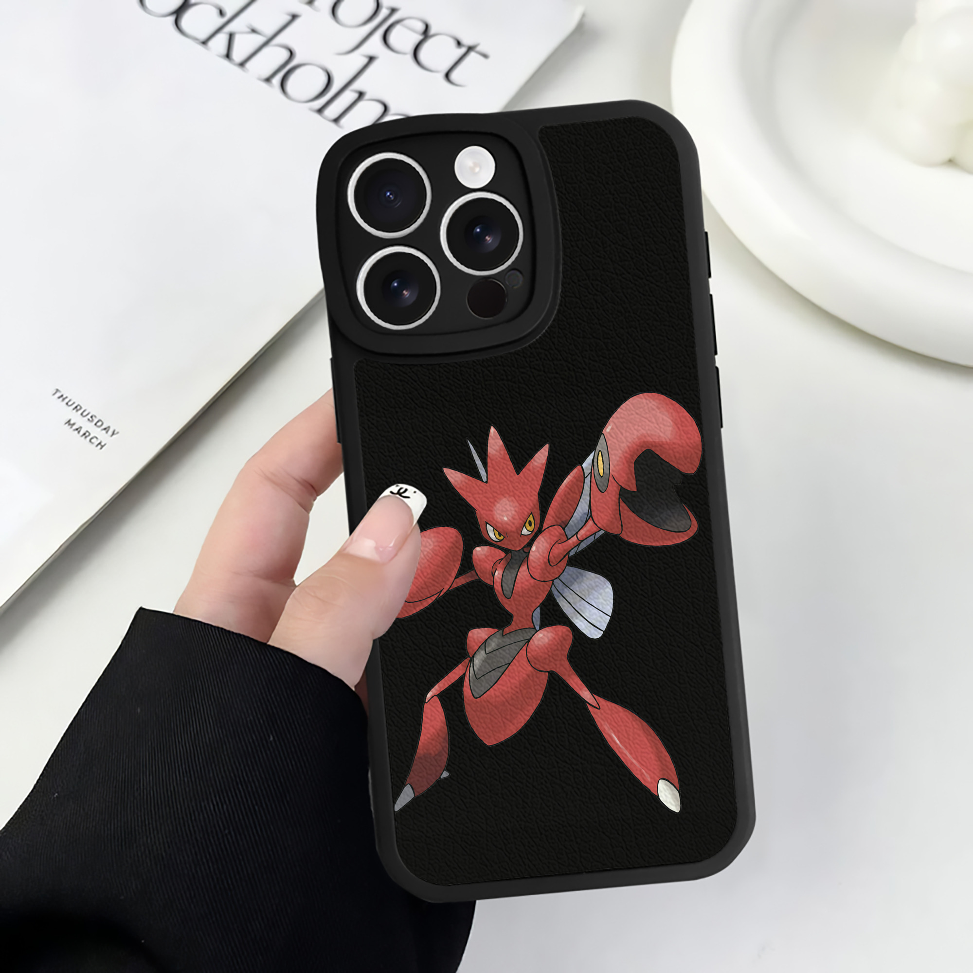 （画像用） ポケットモンスター Pokémon 【iPhone 16シリーズ対応】シリコンスマホケース（レザー調） 材質：シリコン